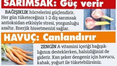 Yorgunluğa İyi Gelen Enerji Veren Besinlerle Zenginlenmiş Beslenme Yöntemleri